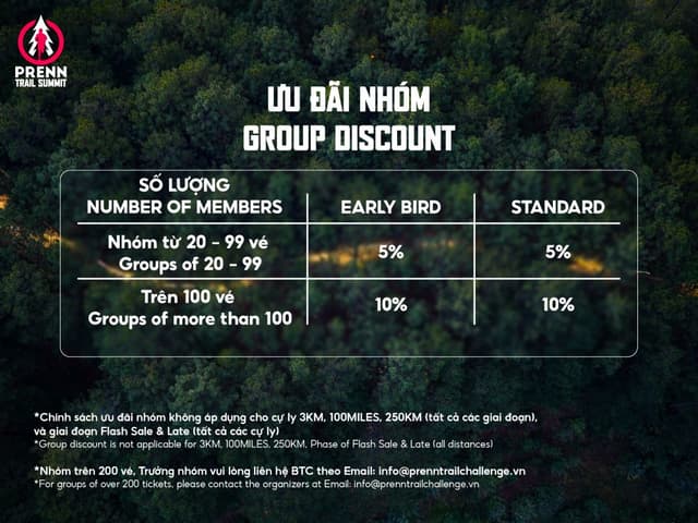 PRENN TRAIL SUMMIT 2026 - Registration Fee
