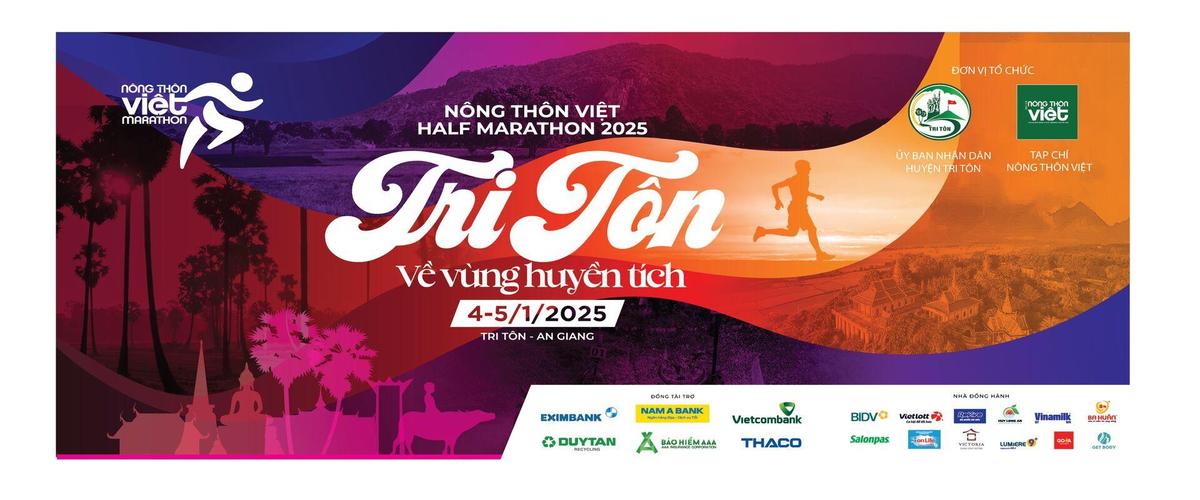 Nông Thôn Việt Half Marathon 2025 | Tri Tôn - Về vùng huyền tích