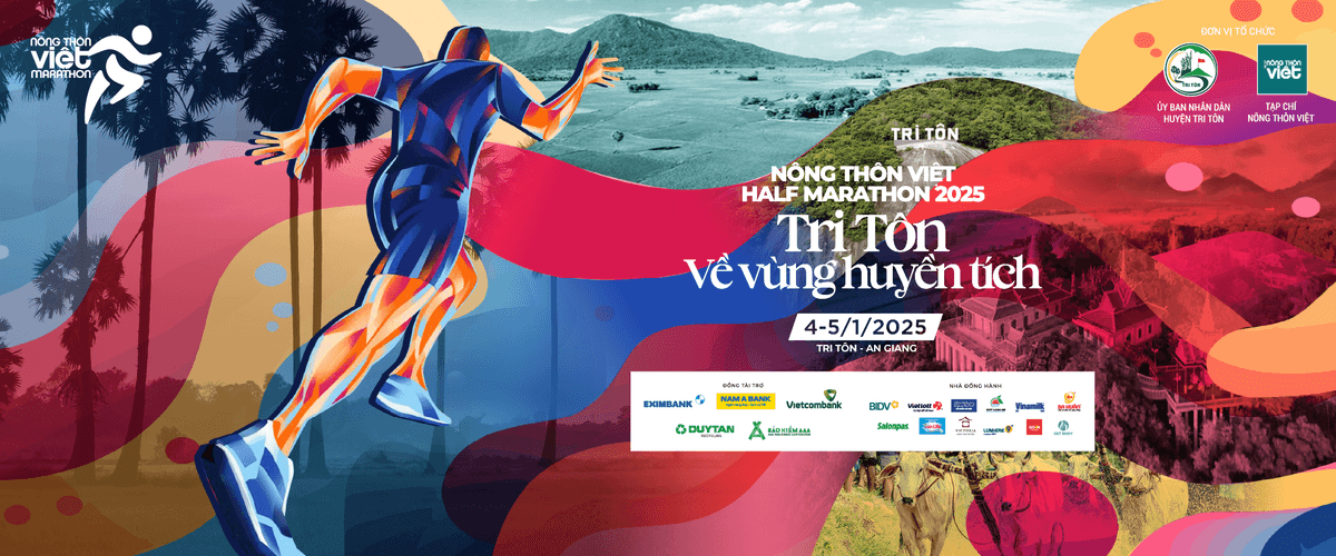 Nông Thôn Việt Half Marathon 2025 | Tri Tôn - Về vùng huyền tích