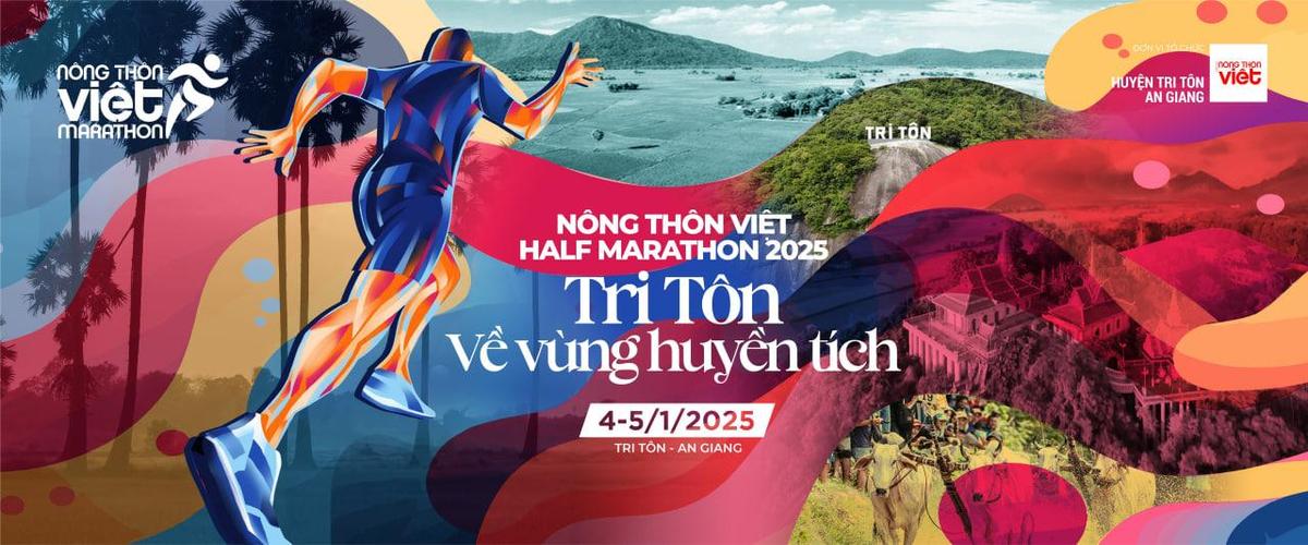 Nông Thôn Việt Half Marathon 2025 | Tri Tôn - Về vùng huyền tích