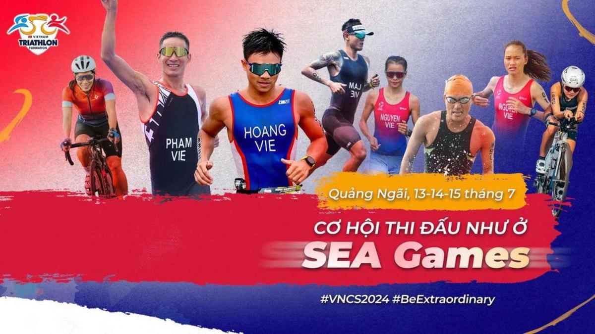 GIẢI VÔ ĐỊCH TRIATHLON QUỐC GIA 2024