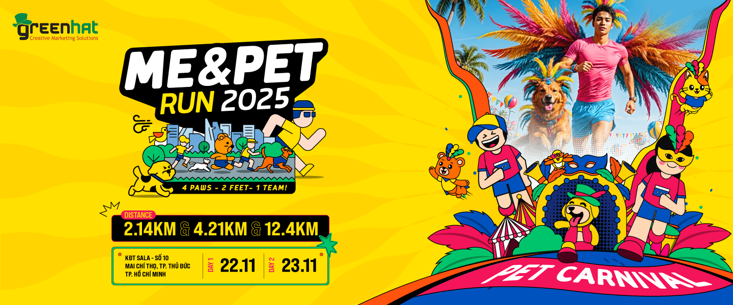 ME & PET RUN 2025 banner