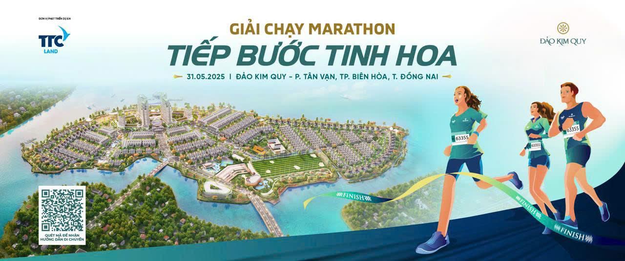 GIẢI CHẠY MARATHON TIẾP BƯỚC TINH HOA 2025 banner