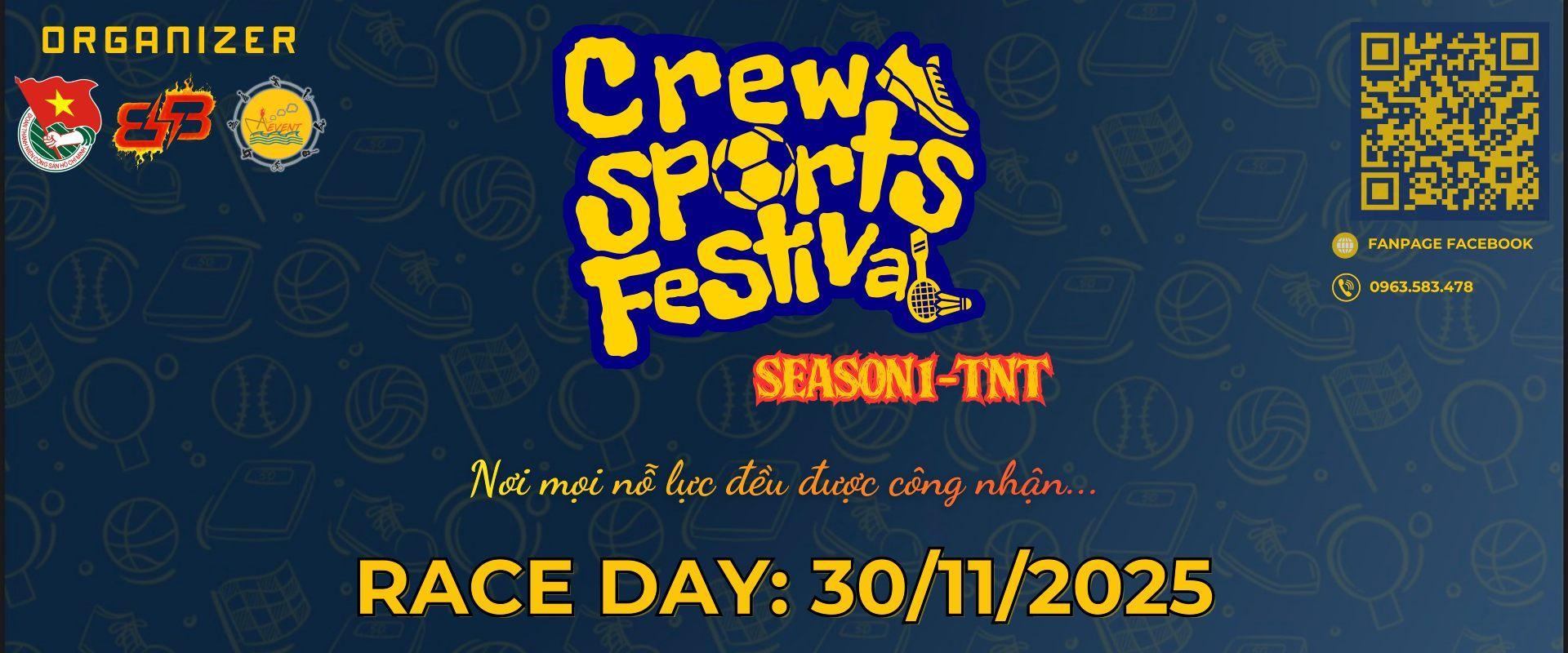 Crew Sports Festival banner