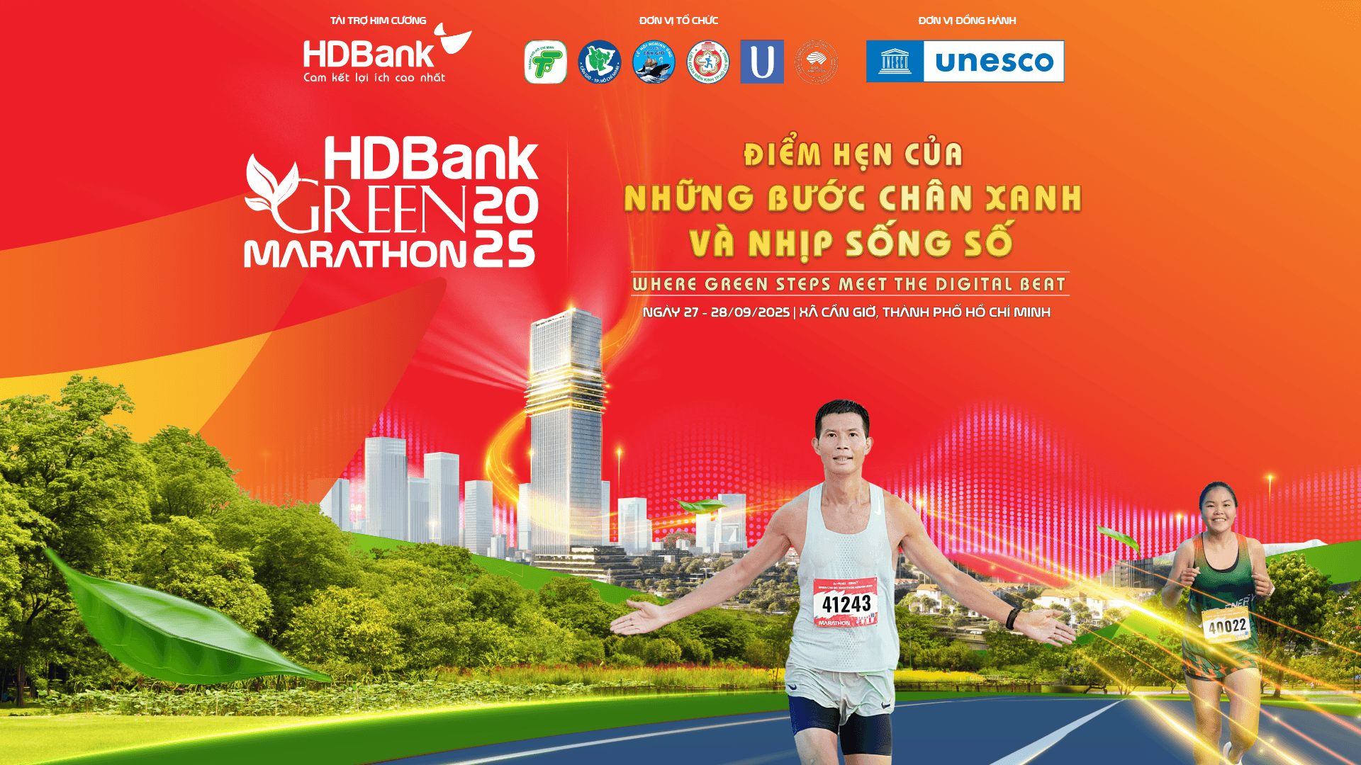 HDBank Green Marathon 2025 banner