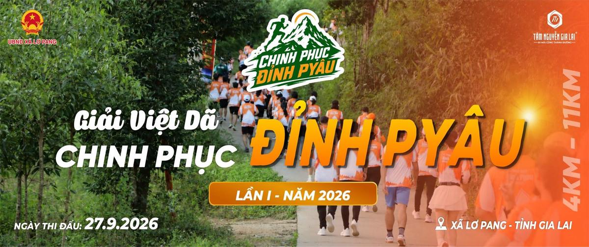 Giải Việt Dã "Chinh Phục Đỉnh Pyâu" lần thứ I năm 2026