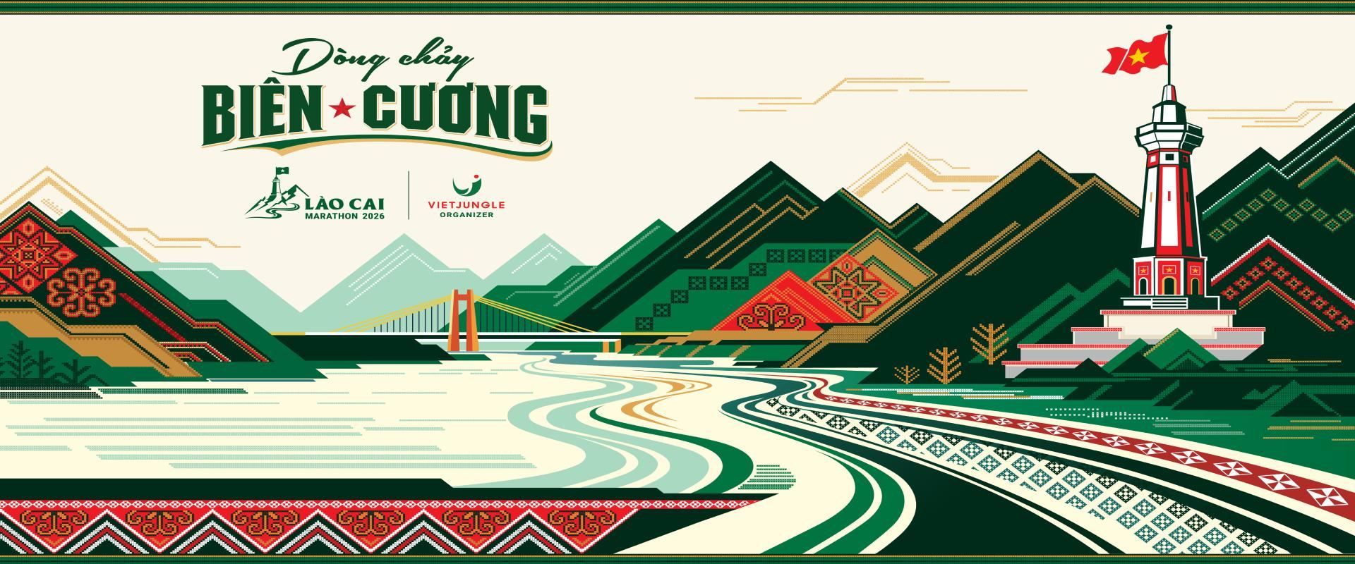 LAO CAI MARATHON 2026 - DÒNG CHẢY BIÊN CƯƠNG banner