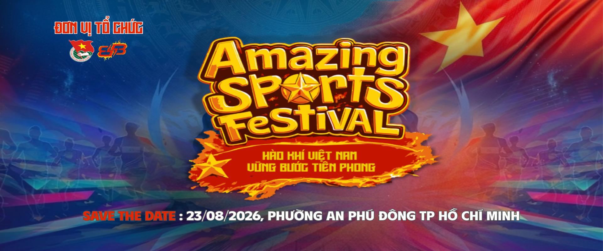 AMAZING SPORTS FESTIVAL banner