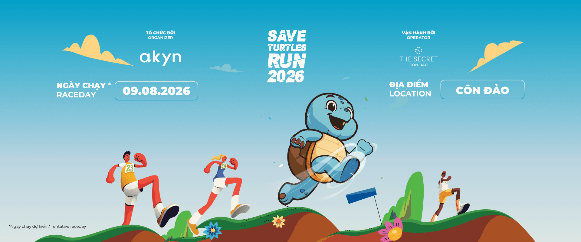 Chạy Bộ Vì Rùa Biển banner