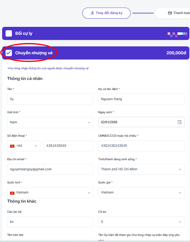 Hướng dẫn mua vé