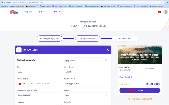 Hướng dẫn mua vé