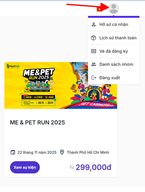 Hướng dẫn mua vé