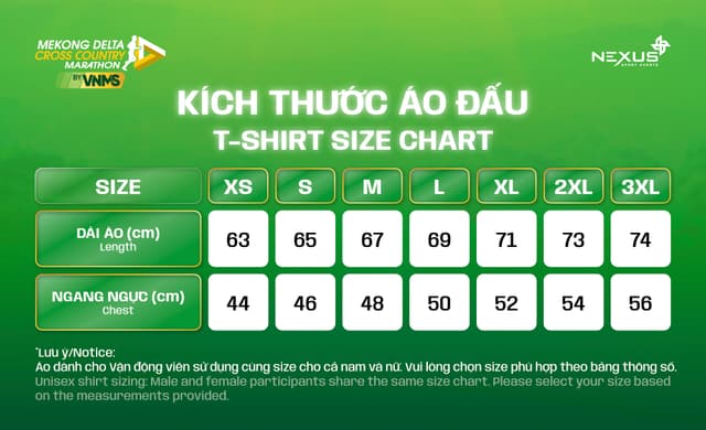 MEKONG DELTA CROSS COUNTRY MARATHON 2026 - Bộ Racekit